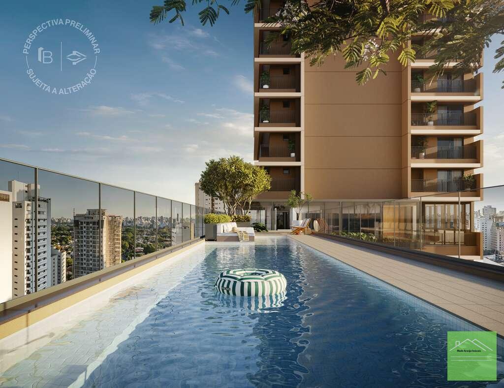  - Studio à venda, no LISBÔ PINHEIROS, Cerqueira César, 27m²